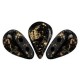 Cuentas de vidrio Amos® by Puca® - Jet splash 23980/94401